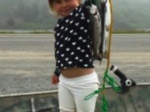 grace schmidt and her first fish..... rainbows at freshwater lagoon 150x150 320x240 c